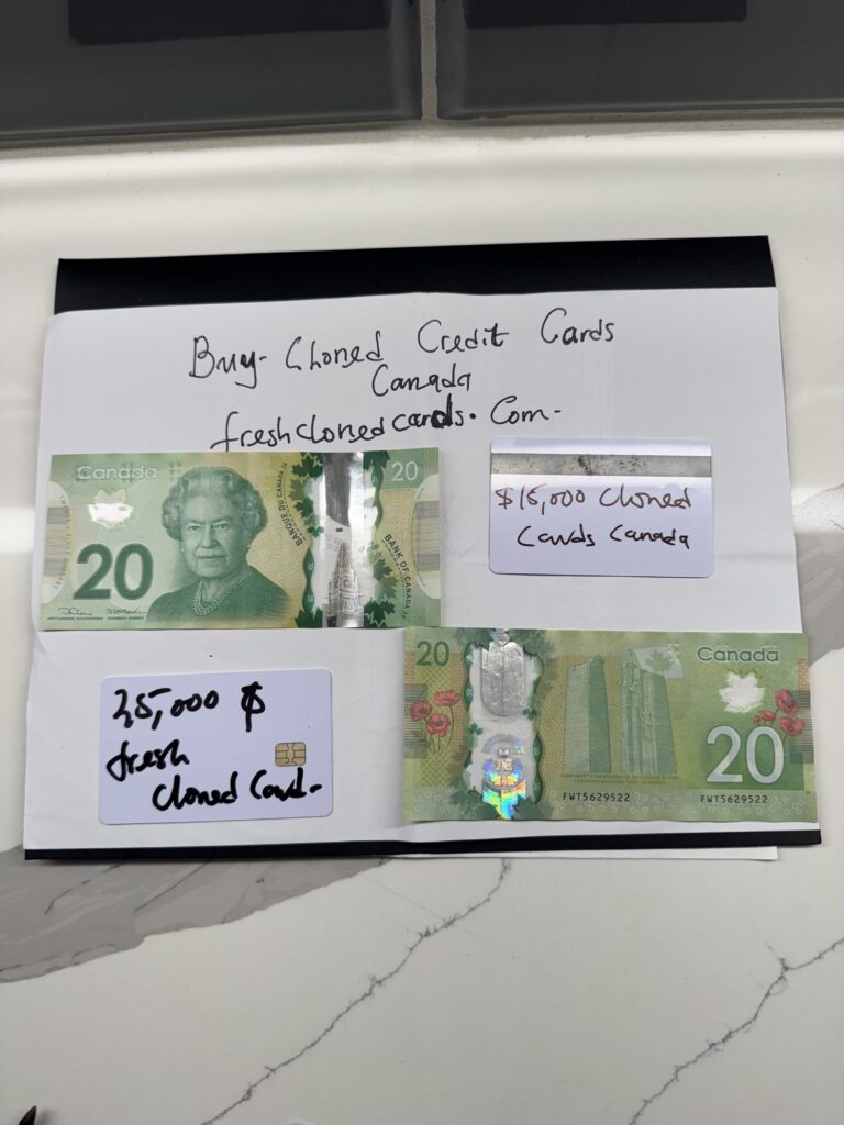 Stack of clone cards for sale in Canada – high limit cloned credit cards for ATM withdrawals in Toronto, Montreal, Vancouver, Calgary, and all Canadian cities