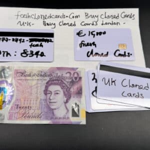 Stack of UK cloned cards for sale – buy clone cards with PIN in London, Manchester, Birmingham, and all UK cities